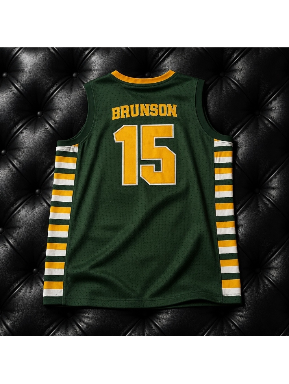 JALEN BRUNSON STEVENSON HIGHSCHOOL JERSEY🔥 AUTHENTIC CLASSICS XL $125👈🏼